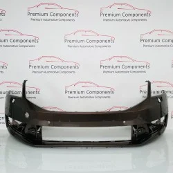 Skoda Octavia Front Bumper Genuine Bronze Mk3 Face Lift 4 Pdc 2017 - 2020 [aj87]