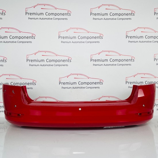 Skoda Fabia Rear Bumper Skin Genuine Red Mk3 Face Lift 2018 - 2022 [ak83]