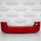 Skoda Fabia Rear Bumper Skin Genuine Red Mk3 Face Lift 2018 - 2022 [ak83]