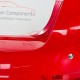 Skoda Fabia Rear Bumper Skin Genuine Red Mk3 Face Lift 2018 - 2022 [ak83]