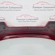 Skoda Fabia Rear Bumper Skin Genuine Red Mk3 Face Lift 2018 - 2022 [ak83]