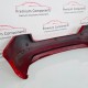 Skoda Fabia Rear Bumper Skin Genuine Red Mk3 Face Lift 2018 - 2022 [ak83]
