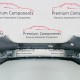 Skoda Fabia Front Bumper Genuine White Mk4 Face Lift With Pdc 2021 - 2024 [aj30]