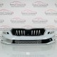 Skoda Karoq Front Bumper Skin Genuine White Face Lift & Grill 2022 - 2025 [an5]