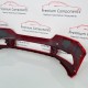 Skoda Fabia Front Bumper Skin Genuine Red Mk3 Face Lift 2018 - 2022 [aj89]