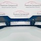 Skoda Fabia Front Bumper Skin Genuine Blue Face Lift Mk3 2018 - 2022 [aj90]