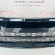 Skoda Octavia Front Bumper Skin Genuine Black With Grill 2013 - 2017 [pp495]