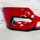 Skoda Octavia Front Bumper Genuine Red Vrs Mk4 & Washer Jets 2021 - 2025 [an110]