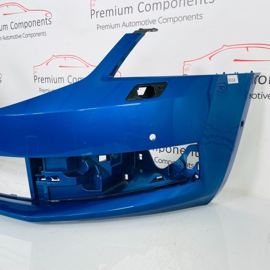 Skoda Octavia Front Bumper Genuine Blue Mk3 Face Lift With Pdc 2017 - 2020 [ao58 Skoda Octavia Front Bumper Genuine Blue Mk3 Face Lift With Pdc 2017 - 2020 [ao58