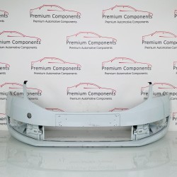 Skoda Octavia Front Bumper Genuine White Mk3 Se Face Lift 2017 - 2020 [ao62]