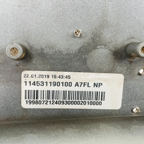 Skoda Octavia Front Bumper Genuine White Mk3 Se Face Lift 2017 - 2020 [ao62]