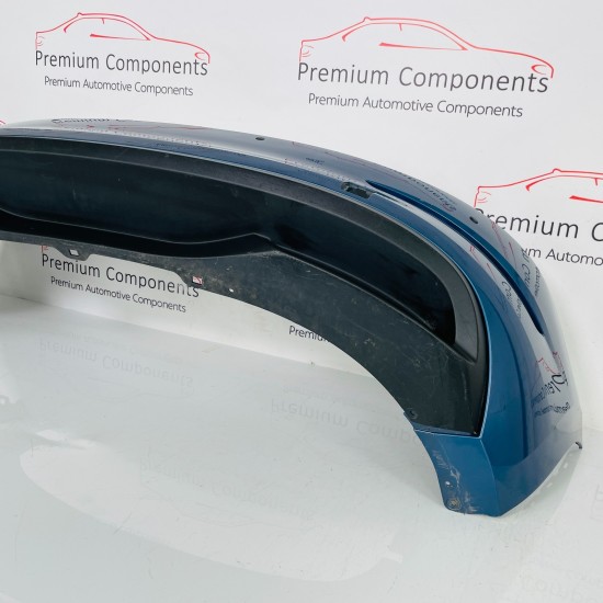 Skoda Scala Rear Bumper Genuine Blue With Diffuser 2019 - 2023 [ao63]