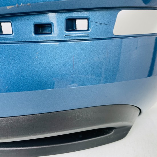 Skoda Scala Rear Bumper Genuine Blue With Diffuser 2019 - 2023 [ao63]