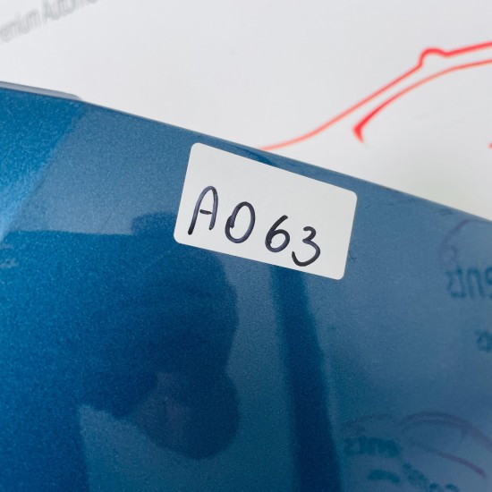 Skoda Scala Rear Bumper Genuine Blue With Diffuser 2019 - 2023 [ao63]