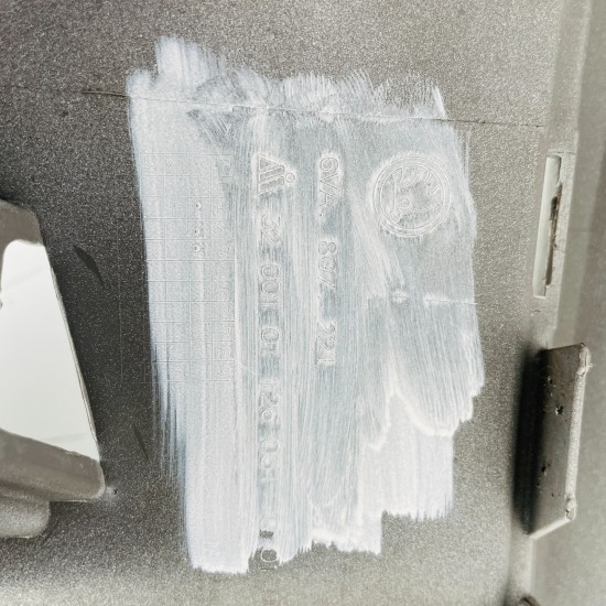 Skoda Fabia Front Bumper Genuine White Mk4 Face Lift 2021 - 2024 [ak193]