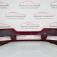 Skoda Fabia Front Bumper Genuine Red Mk3 Face Lift 2018 - 2022 [aj89]