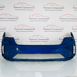Skoda Enyaq Front Bumper Genuine Blue Iv Electric 2021 - 2023 [ao113]