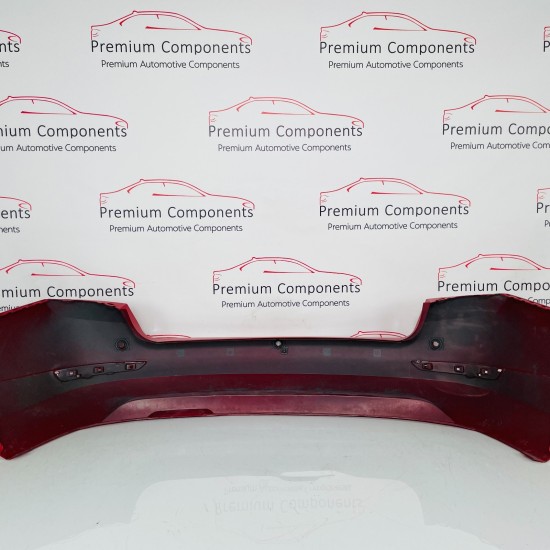 Skoda Fabia Rear Bumper Skin Genuine Red Estate Mk3 Face Lift 2018 - 2022 [ak83]
