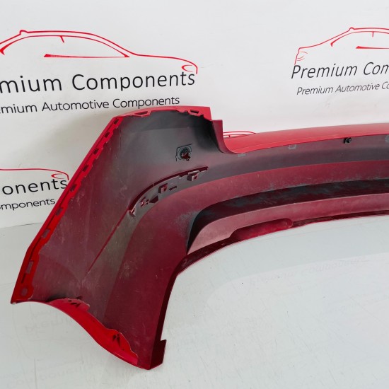 Skoda Fabia Rear Bumper Skin Genuine Red Estate Mk3 Face Lift 2018 - 2022 [ak83]