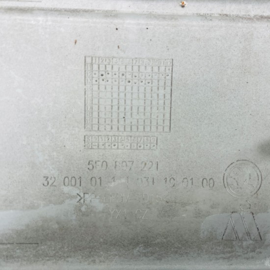 Skoda Octavia Mk3 Front Bumper Genuine Black With Grill 2013 - 2017 [ak110]