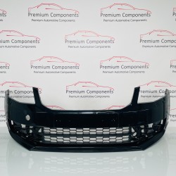 Skoda Octavia Mk3 Front Bumper Genuine Black With Grill 2013 - 2017 [pp495]