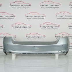 Skoda Rapid Rear Bumper Skin Genuine Silver - No Repairs - 2012 - 2020 [ak125]