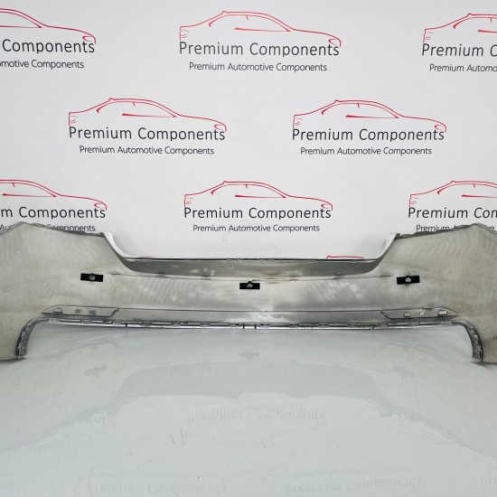 Skoda Rapid Rear Bumper Skin Genuine Silver - No Repairs - 2012 - 2020 [ak125]