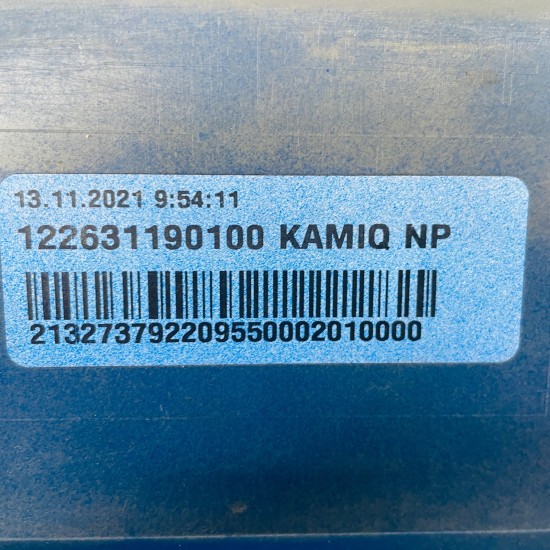 Skoda Kamiq Front Bumper Genuine Blue 2019 - 2023 [an141]