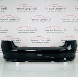 Skoda Superb Rear Bumper Mk3 Saloon Genuine Black 2015 - 2023 [ao152]