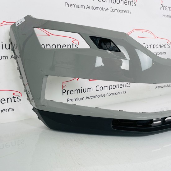 Skoda Kodiaq Front Bumper Skin Genuine Grey With Trim 2017 - 2021 [an17]