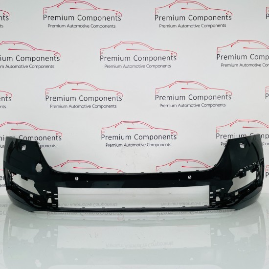 Skoda Octavia Front Bumper Mk4 Genuine Black & Jet Wash Holes 2020 - 2024 [ao55]