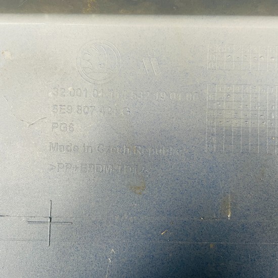 Skoda Octavia Estate Rear Bumper Skin Genuine Blue Mk3 2017 - 2020 [aj46]