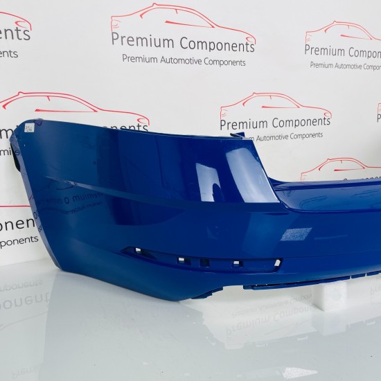 Skoda Octavia Estate Rear Bumper Skin Genuine Blue Mk3 2017 - 2020 [aj46]