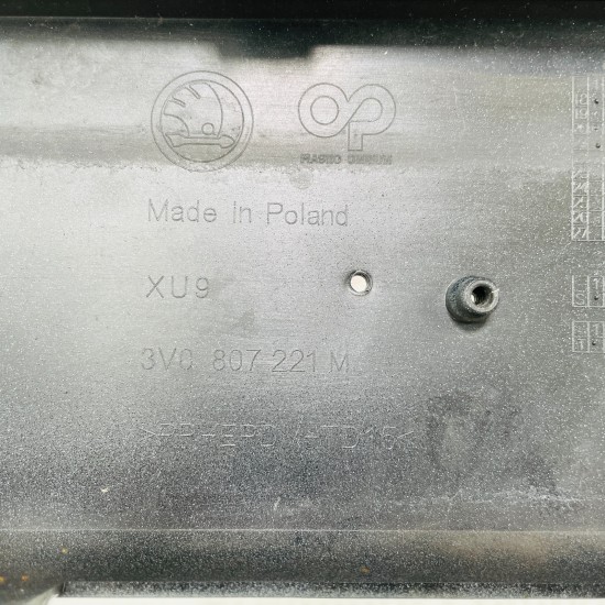 Skoda Superb Front Bumper Mk3 Genuine Grey 2019 - 2024 [ap40]