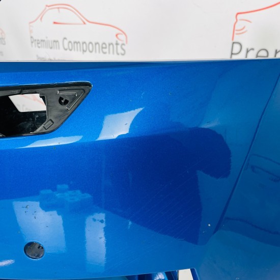 Skoda Octavia Front Bumper Mk3 Genuine Blue Face Lift With Pdc 2017 - 2020 [ao58 Skoda Octavia Front Bumper Mk3 Genuine Blue Face Lift With Pdc 2017 - 2020 [ao58
