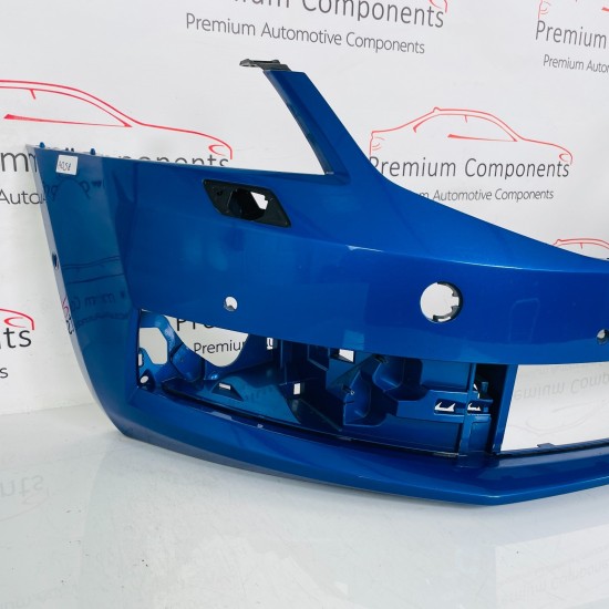 Skoda Octavia Front Bumper Mk3 Genuine Blue Face Lift With Pdc 2017 - 2020 [ao58 Skoda Octavia Front Bumper Mk3 Genuine Blue Face Lift With Pdc 2017 - 2020 [ao58
