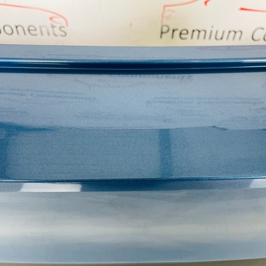 Skoda Scala Rear Bumper Genuine Blue With Diffuser 2019 - 2023 [ao63]