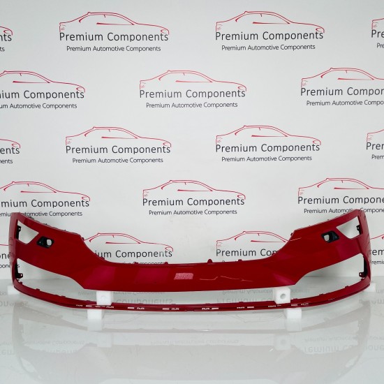 Skoda Karoq Front Bumper Skin Genuine Red With Washer Jets 2017 - 2021 [aj137]