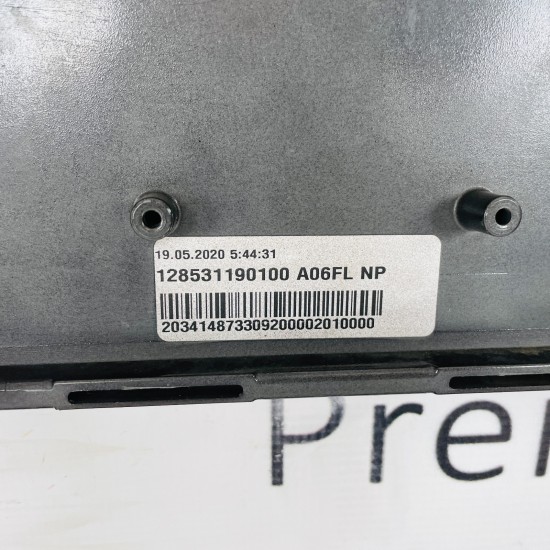 Skoda Fabia Front Bumper Genuine Black Mk3 Face Lift 2018 - 2022 [ao93]