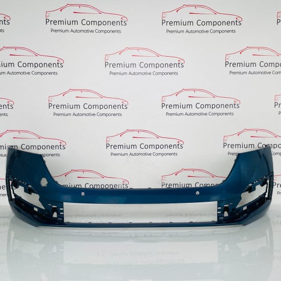 Skoda Octavia Front Bumper Skin Mk4 Genuine Blue 2020 - 2024 [ak30]