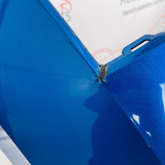 Skoda Enyaq Front Bumper Genuine Blue Iv Electric 2021 - 2023 [ao113]