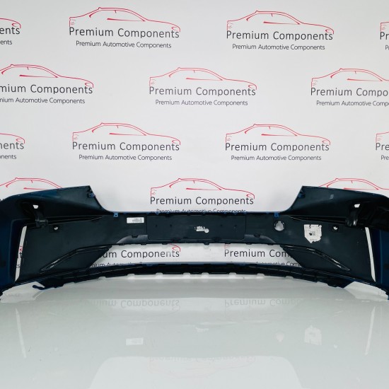 Skoda Enyaq Front Bumper Genuine Blue Iv Electric 2021 - 2023 [ao113]