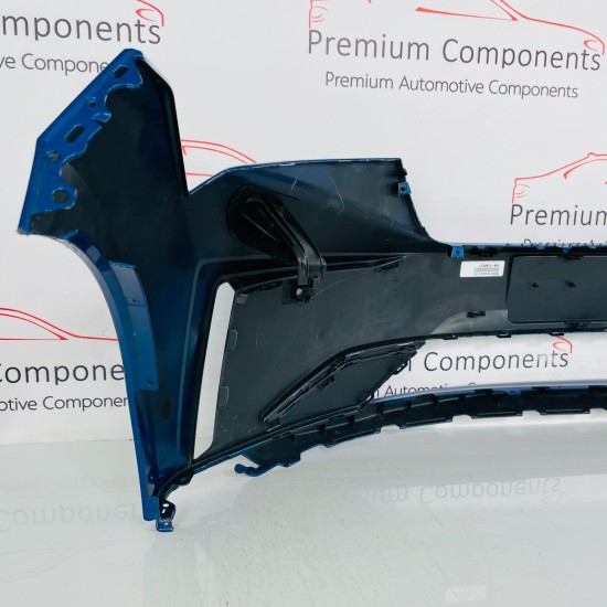 Skoda Enyaq Front Bumper Genuine Blue Iv Electric 2021 - 2023 [ao113]