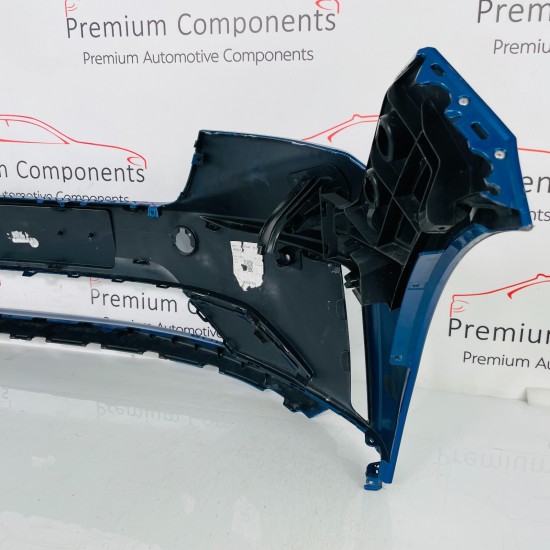 Skoda Enyaq Front Bumper Genuine Blue Iv Electric 2021 - 2023 [ao113]
