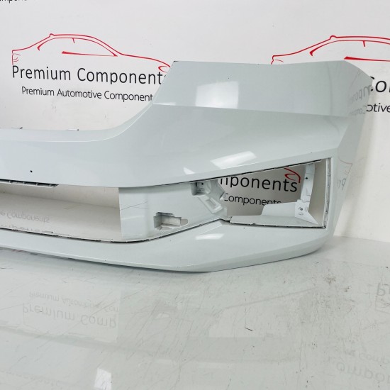 Skoda Fabia Front Bumper Genuine White Mk4 Face Lift 2021 - 2024 [ak193]