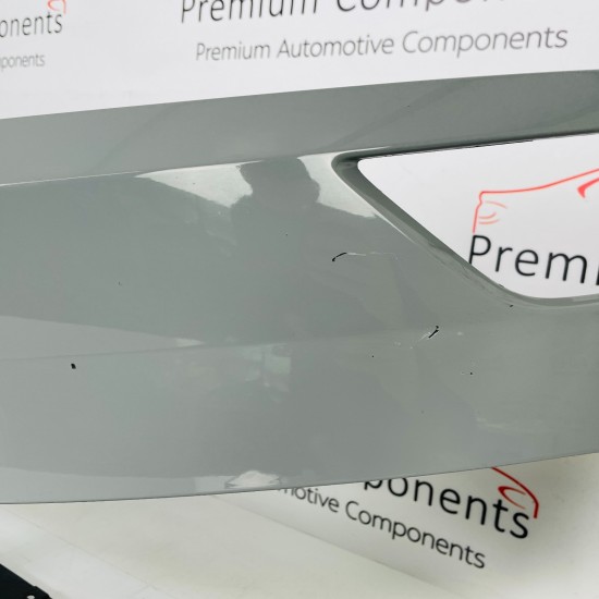 Skoda Karoq Front Bumper Genuine Grey With Washer Jets 2017 - 2021 [ap48]