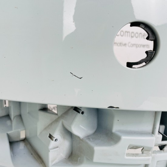 Skoda Octavia Front Bumper Mk3 Genuine White Se Face Lift 2017 - 2020 [ap49]