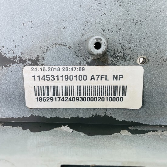 Skoda Octavia Front Bumper Mk3 Genuine White Se Face Lift 2017 - 2020 [ap49]