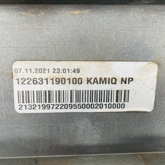 Skoda Kamiq Front Bumper Genuine Silver With Lower Trim 2019 - 2023 [aj86]