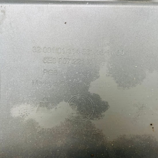 Skoda Octavia Front Bumper Mk3 Genuine Grey 2017 - 2020 - No Repairs [ak108